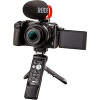 Nikon Z30 Creator's Kit con Lente NIKKOR Z DX 16-50mm, Micrófono RODE VideoMicro II y Con