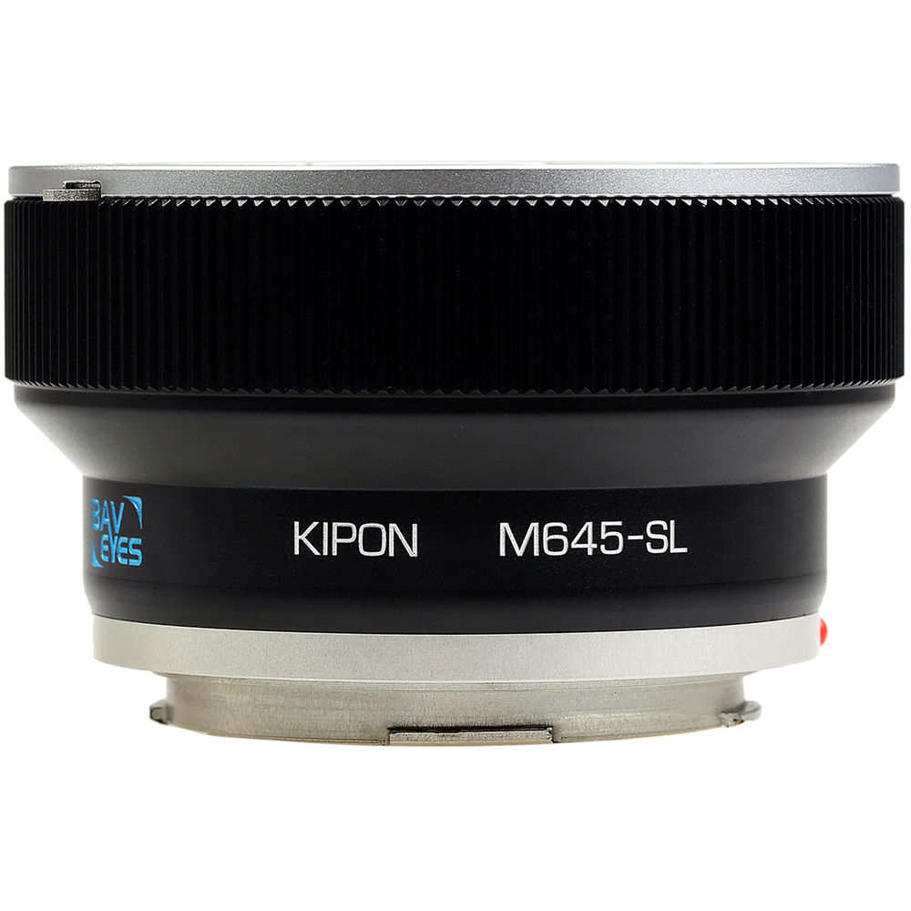 KIPON Adaptador de Montura de Lente Baveyes 0.7x para Mamiya 645 a Cámara Leica L-Mount -
