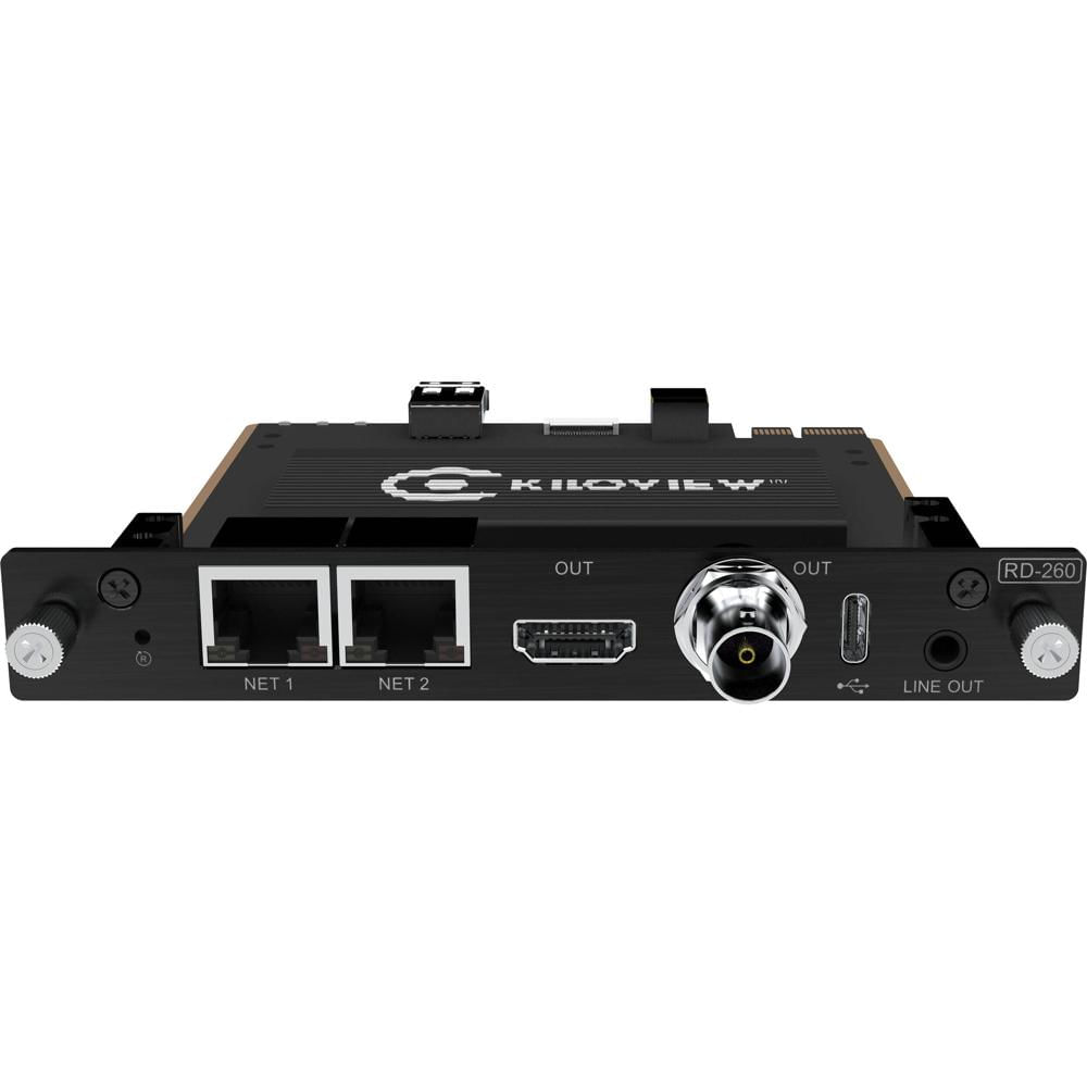 Kiloview RD-260 Tarjeta de Decodificación para Chasis Rackmount Cradle Series - 2 Puertos
