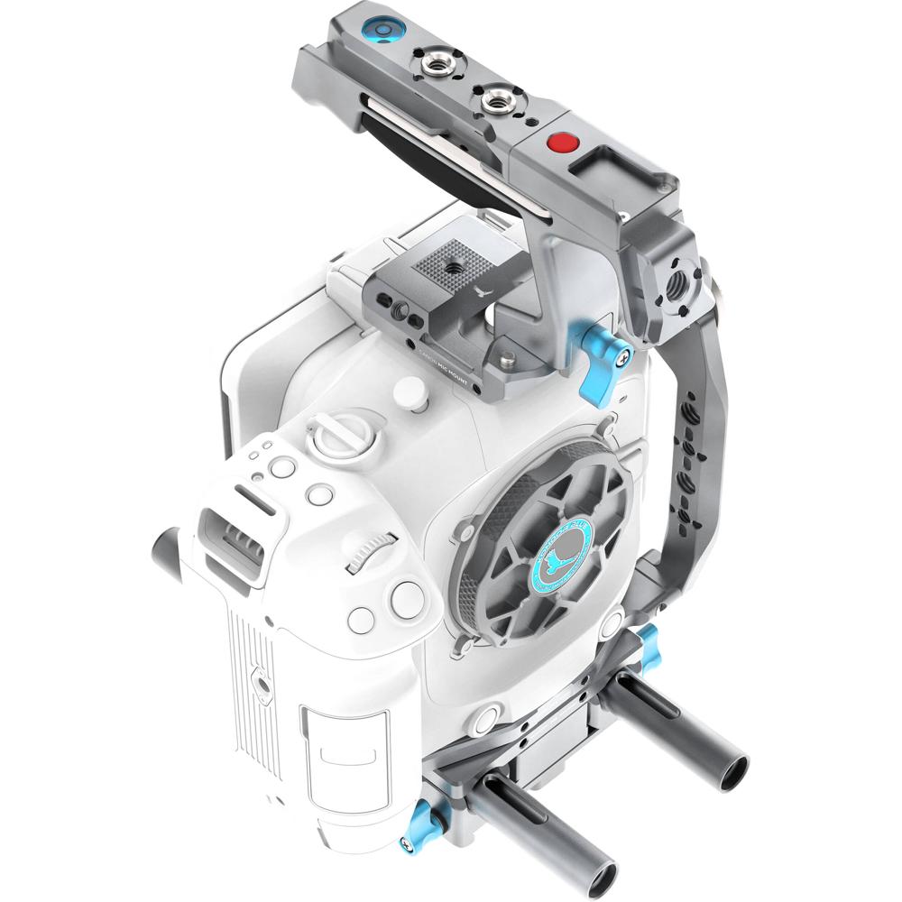 Kondor Blue Cage Base Rig para Canon C80 con Talon XL y Placa de Puente 15mm