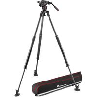 Manfrotto Tripié de Carbono 635 FAST con Cabezal de Fluido Nitrotech 612