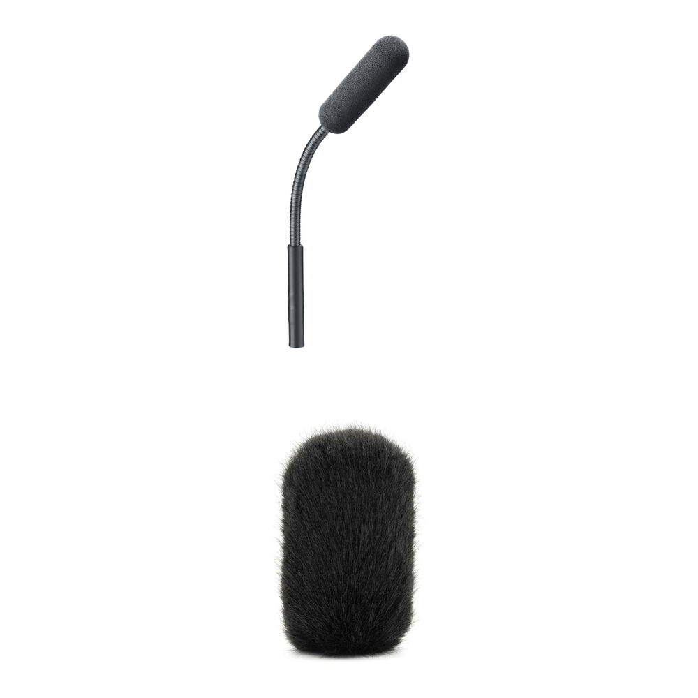 DPA 4098 CORE Micrófono Supercardioide con Gooseneck de 6"" y Kit Windkiller de Bubblebee