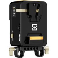 ZGCINE VM-HS1 Placa de Batería V-Mount Hot-Swap con Batería Integrada de 3500mAh, Salida