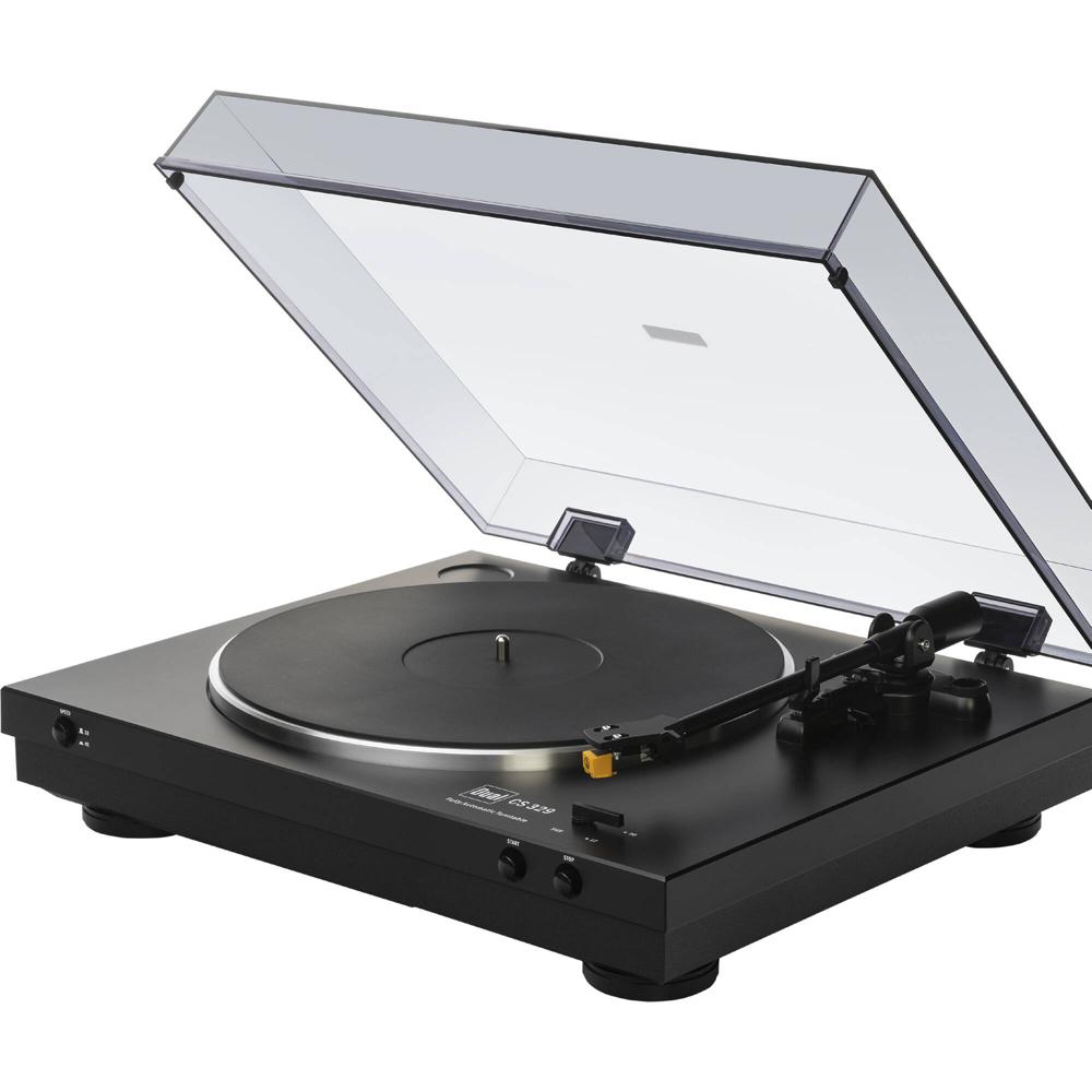 Dual Electronics Tocadiscos Automático CS 329 con Previo de Phono y Placa de Aluminio