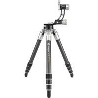 Fotopro E9 Eagle Series Tripod Kit - Trípode de Carbono de 4 Secciones, Altura Máxima 64