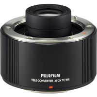 FUJIFILM Teleconvertidor XF 2x TC WR para Lentes Selectas - Montura X, Doble Alcance, Resi