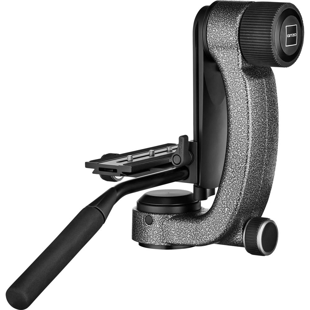 Gitzo Gimbal Fluid Head GHF2W - Capacidad de Carga 17.6 lb, Peso 3 lb, Compatible con Arca