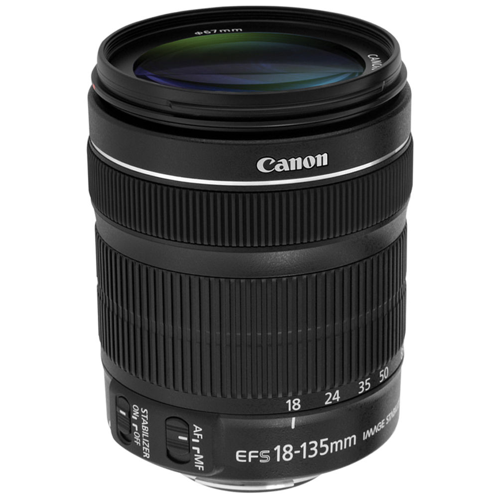 Canon EF-S 18-135mm f/3.5-5.6 IS STM Lens - Montura EF-S, Estabilización de Imagen, Autof