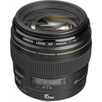 Canon EF 85mm f/1.8 USM Lente de Retrato con Motor Ultrasonico y Recubrimiento Super Spect