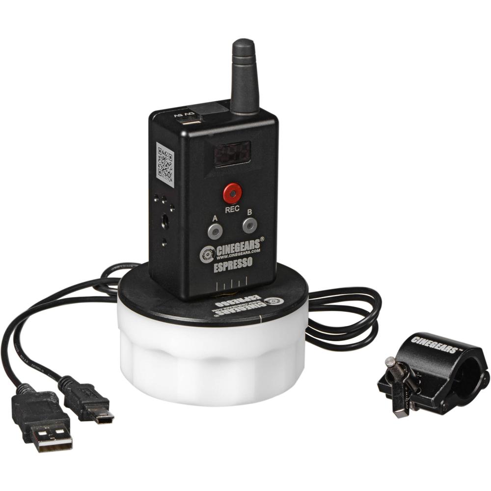 CINEGEARS Controlador Mini Inalámbrico de Un Eje - 433 MHz, Auto Calibración, 8 Horas de