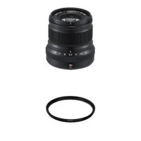 FUJIFILM XF 50mm f/2 R WR - Lente X-Mount con Kit de Cuidado de Lentes
