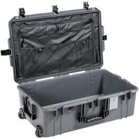 Pelican Wheeled Air Case 0552-001-110 con Organizador de Tapa y Cubos de Empaque, Resisten