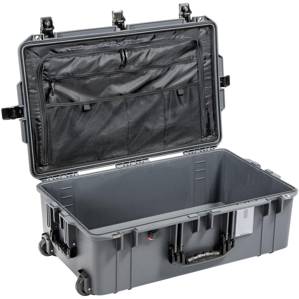 Pelican Wheeled Air Case 0552-001-110 con Organizador de Tapa y Cubos de Empaque, Resisten