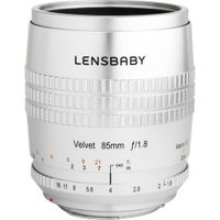 Lensbaby Velvet 85mm f/1.8 Lente para Canon EF - Efecto Glowing, Enfoque Manual, 12 Aspas