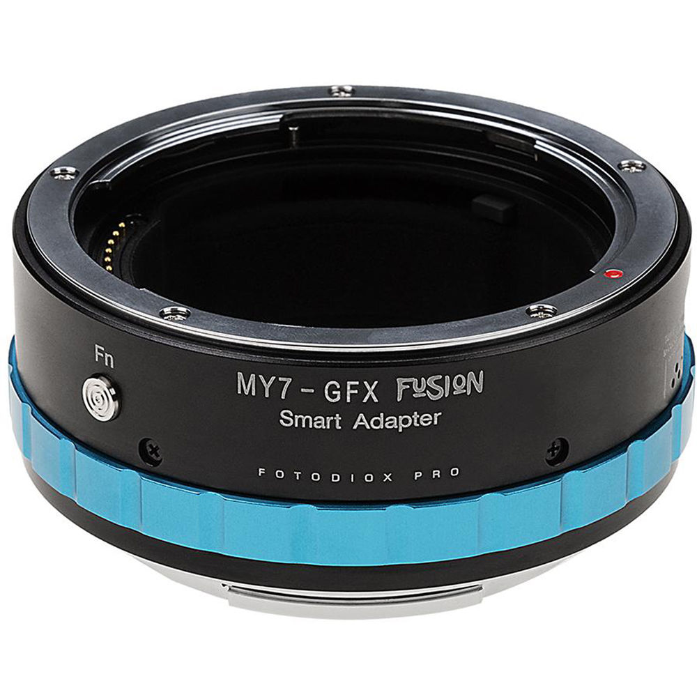 FotodioX Adaptador Pro Fusion Smart para lente Mamiya 7 a cámara FUJIFILM G-Mount GFX - S