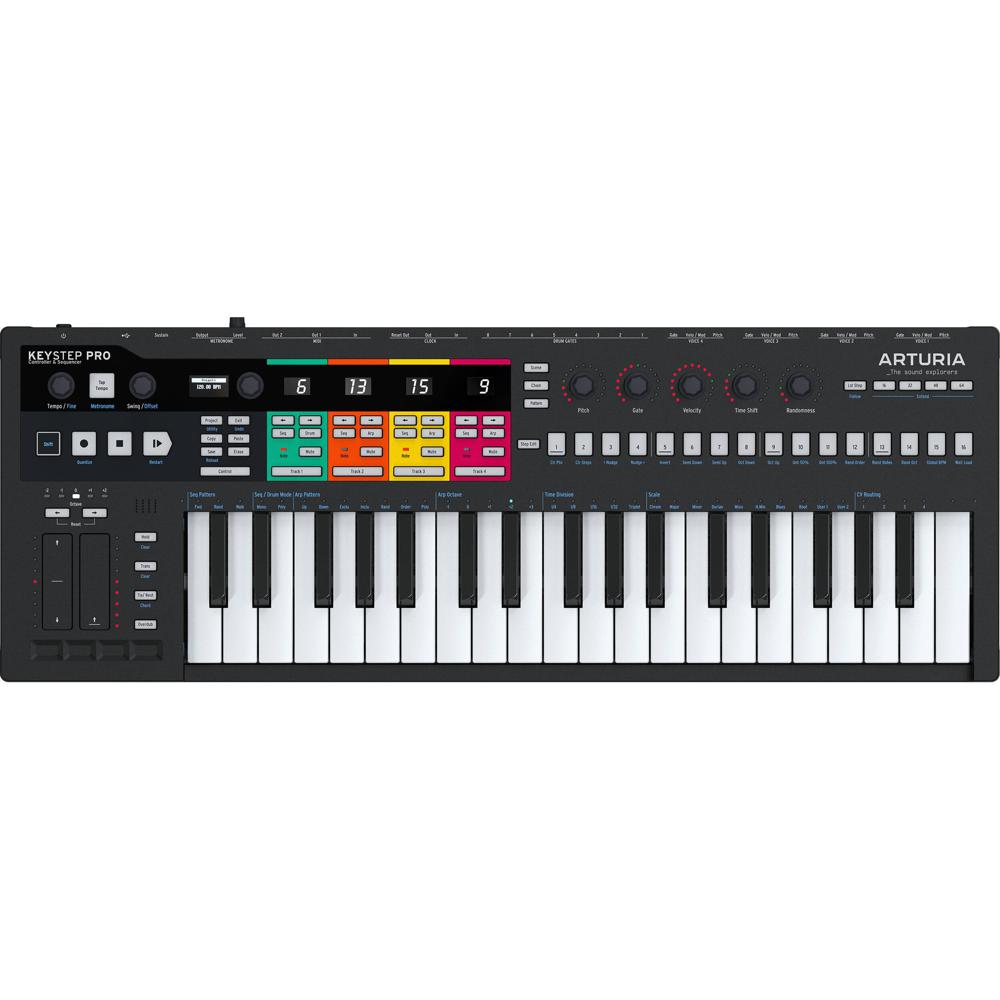 Arturia KeyStep Pro Controlador de Secuenciación Multifuncional 37 Teclas Sensibles a la