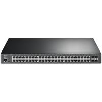 TP-Link Switch de Red Gestionado TL-SG3452XP 48 Puertos PoE+ Gigabit con 4 Puertos 10G SFP