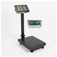 Balanza con Plataforma 100 Kg (Kilos y Libras) DAKOTA Doble Pantalla