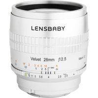Lensbaby Velvet 28mm f/2.5 para Nikon F - Lente de enfoque manual con efecto suave y bokeh