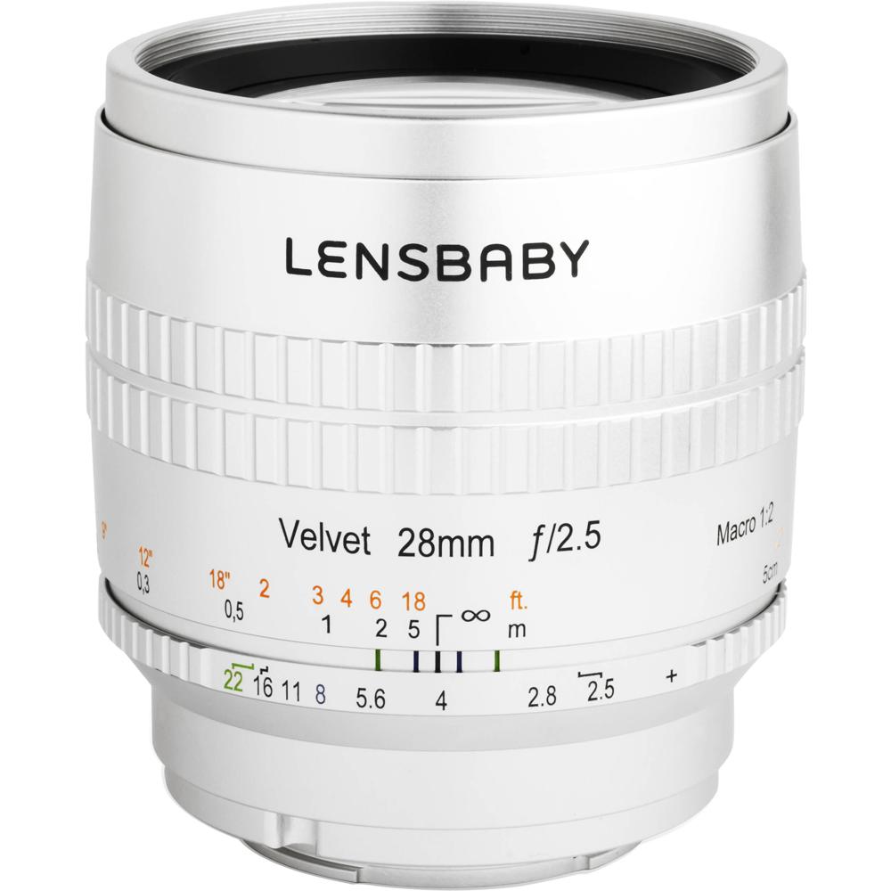 Lensbaby Velvet 28mm f/2.5 para Nikon F - Lente de enfoque manual con efecto suave y bokeh