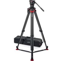 Sachtler Tripode de Carbono Flowtech 75 con Cabezal Fluido Ace XL Mark II - Capacidad de C
