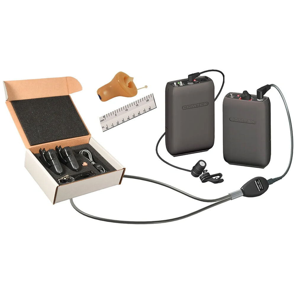 Comtek Sistema de RecepciÃ³n RC-216 con MicrÃ³fono InalÃ¡mbrico, Receptor Personal y MicrÃ