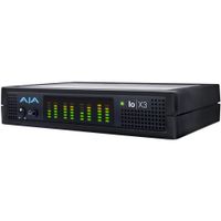 AJA Io X3 Video I/O Profesional para Thunderbolt 3 - 2K HD/SD, 3G-SDI y HDMI, Soporte HDR
