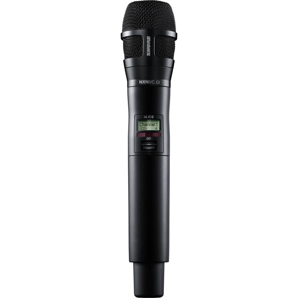 Shure ULXD2/N8CB Micrófono Inalámbrico Digital de Mano con Cápsula Cardioide Nexadyne 8