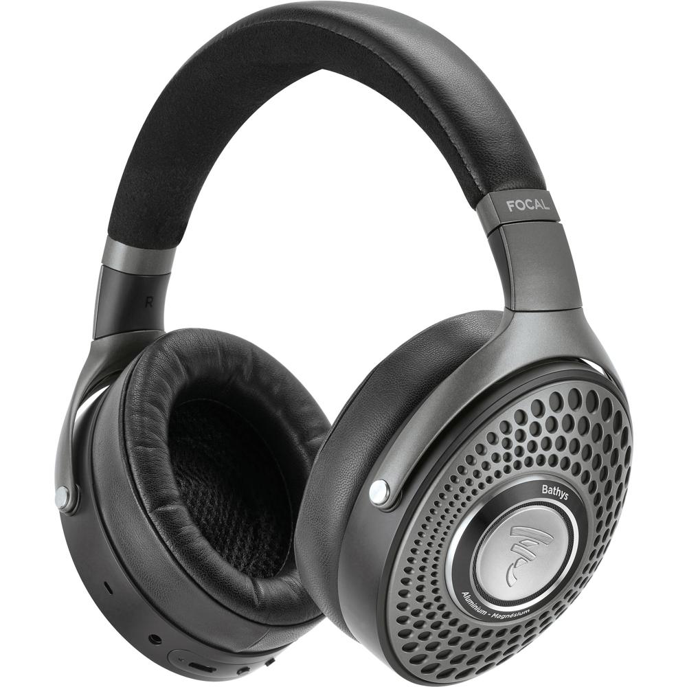 Focal Auriculares Inalámbricos Over-Ear Bathys con Cancelación de Ruido Activa, 40mm, Bl