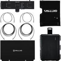 SmallHD V-Mount Accessory Pack para Monitor Cine 24 - Soporte de Batería Dual V-Mount, Pr