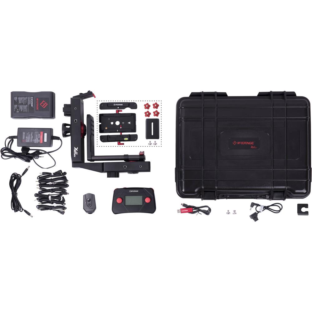 iFootage Motion X2 Bundle B1 - Kit de accesorios para slider de cÃ¡mara con cabezal panorÃ