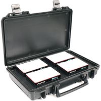 Aputure Kit de Viaje 4 Luces MC con Estuche de Carga - RGBWW, Control HSI, Dimmable 0-100%