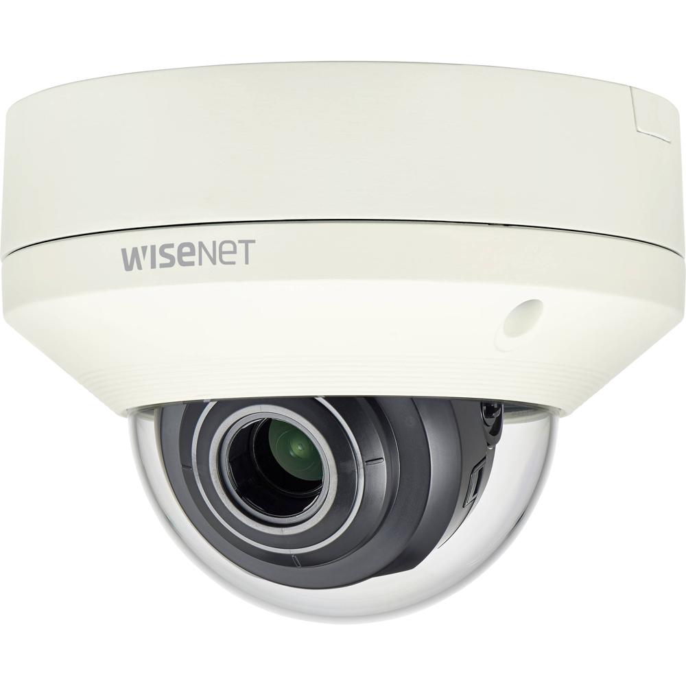 Hanwha Vision Cámara Dome de Red Exterior XNV-L6080 2MP con Lente Varifocal 3.2-10mm, IP6