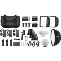 Godox Kit de Iluminación LED ML60 y ML30 con 3 Luces y Accesorios