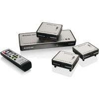 IOGEAR Matriz Inalámbrica 5 x 2 HD Pro con Dos Receptores Adicionales