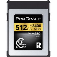 ProGrade Digital Tarjeta de Memoria CFexpress 4.0 Type B Gold 512GB - Velocidades de Lectu