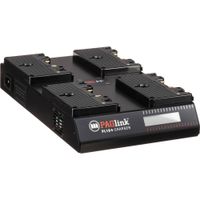 PAG Cargador PL16+ para Baterías PAGlink - Carga Rápida Simultánea para 4 Baterías, 32