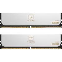 TEAMGROUP T-Create Expert 128GB DDR5 6400 MHz UDIMM Kit (2 x 64GB) - CL42, On-Die ECC, Hea