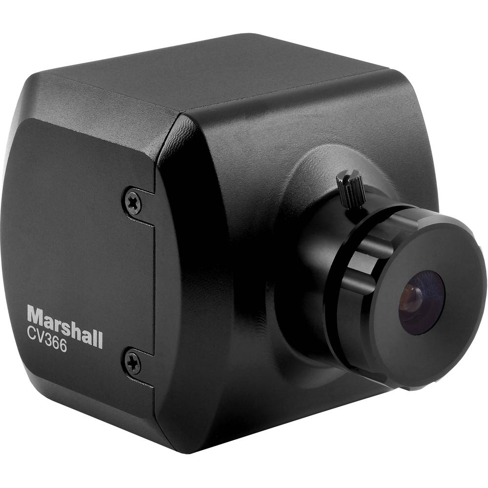 Marshall CV366 Cámara Compacta Genlock 3G-SDI y HDMI, 1080p60, Sensor CMOS 1/2.8""