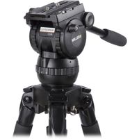 Miller CX6 Fluid Head 26.4 lb Capacidad Carga, Base 75 mm, 16 Pasos de Contrapeso, Placa S