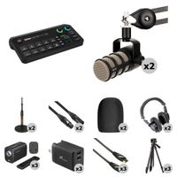 RODE RODECaster Video S Consola de Producción Todo en Uno con Kit de Podcasting de 3 Cám