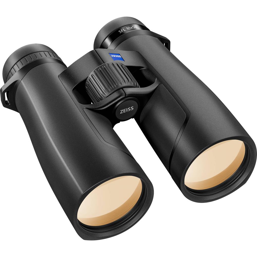 ZEISS Binoculares 10x50 SFL - Lentes de Dispersión Extra Baja, Chasis de Magnesio, Enfoqu