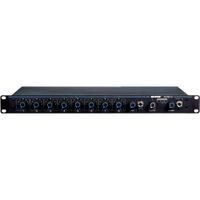 Shure SCM810 Mezclador de Micrófonos de 8 Canales con Conectores Euroblock y Alimentació
