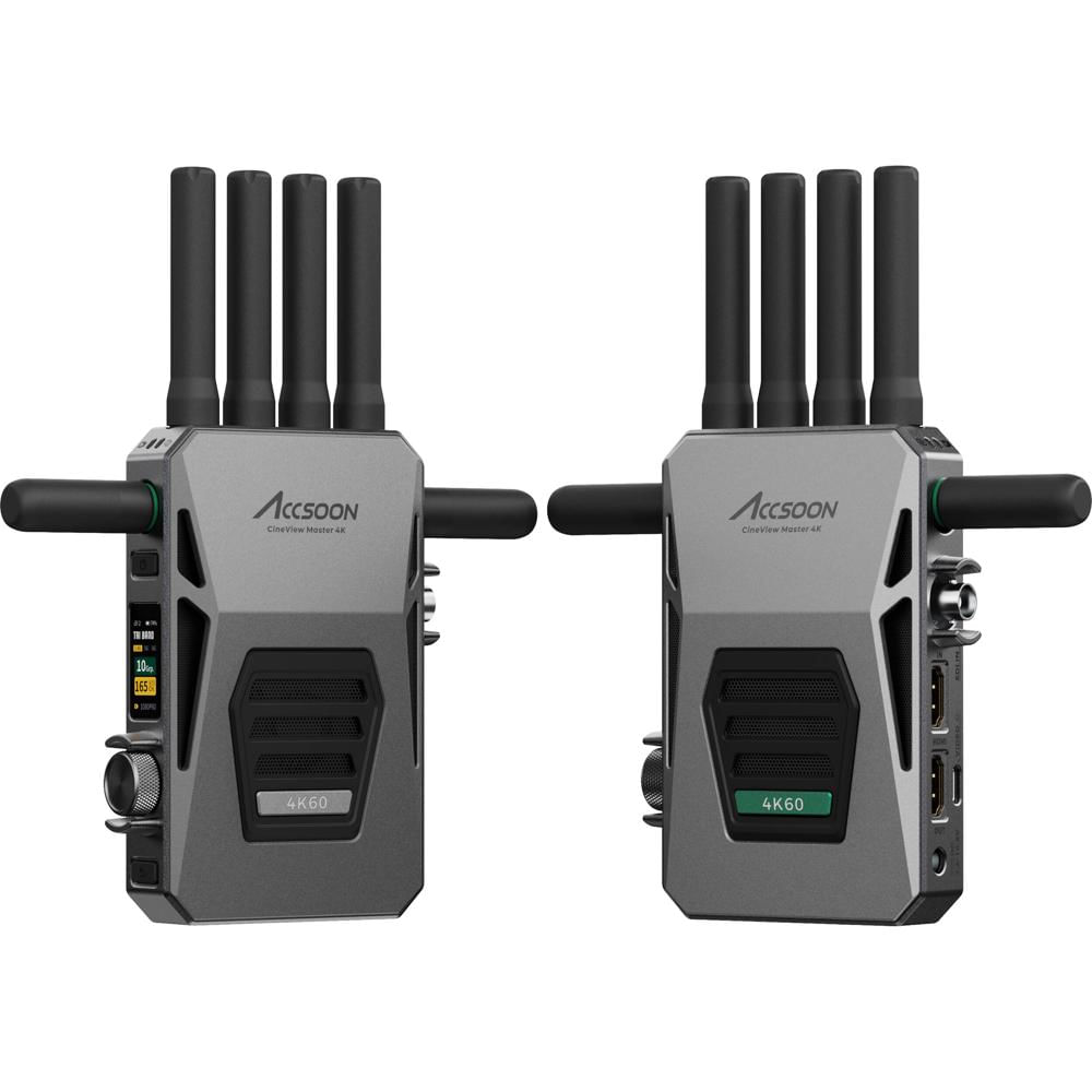 Accsoon CineView Master 4K Sistema de Transmisión de Video Inalámbrico SDI/HDMI - UHD 4K