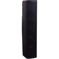 MuxLab Altavoz de Columna Dante PoE 60W - Soporte para Dante, Amplificador Integrado, Dise
