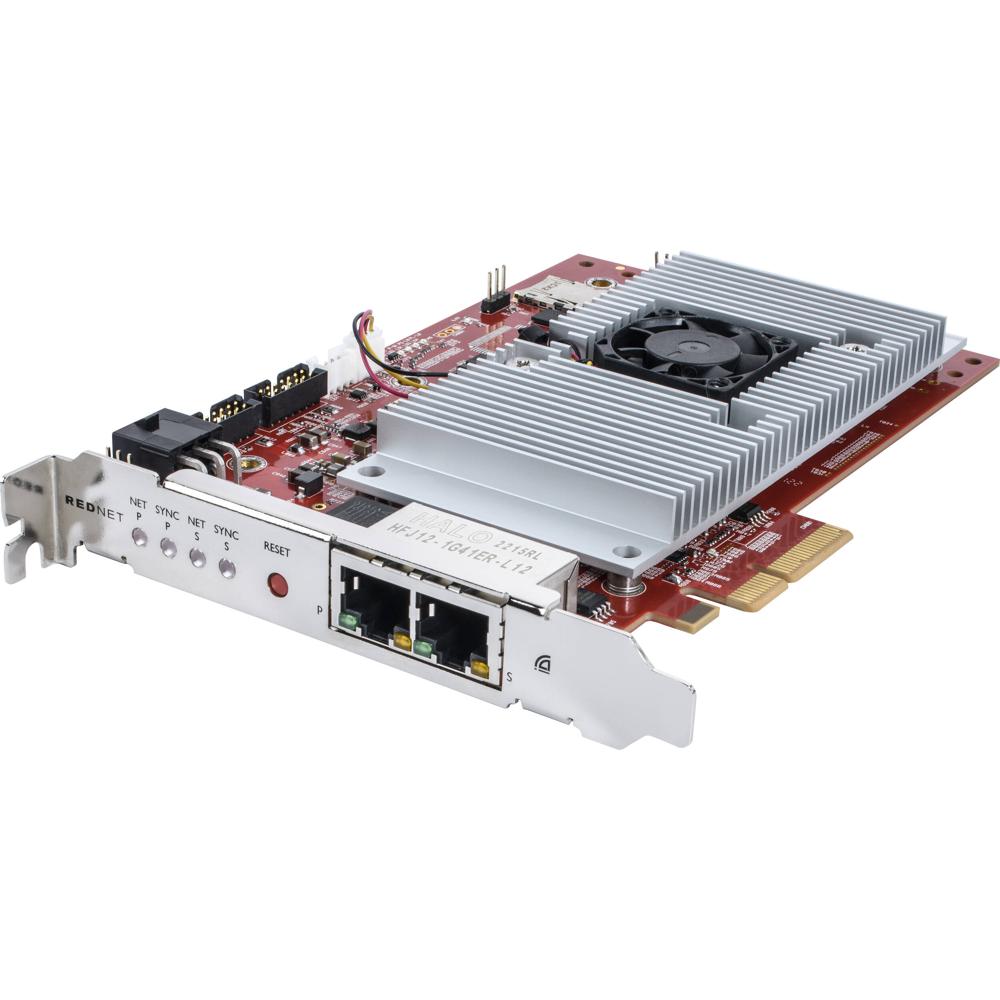 Focusrite RedNet PCIeNX Tarjeta de Interfaz Dante PCIe - 128x128 Canales, Soporte para AES