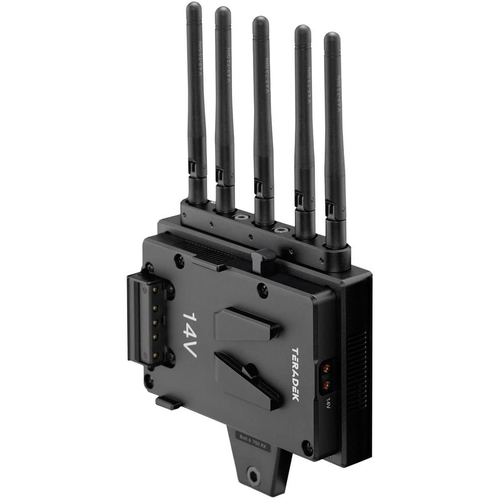 Teradek Bolt 6 RX 750 Módulo de Monitor para Smart 7 Series (V-Mount) - Recepción de Vid
