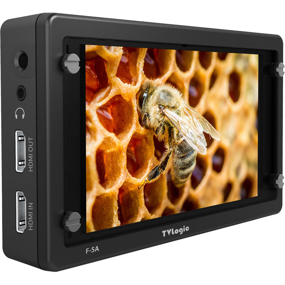 TVLogic F-5A Monitor 5.5"" IPS 1920x1080 con Entrada/Salida 3G-SDI y HDMI
