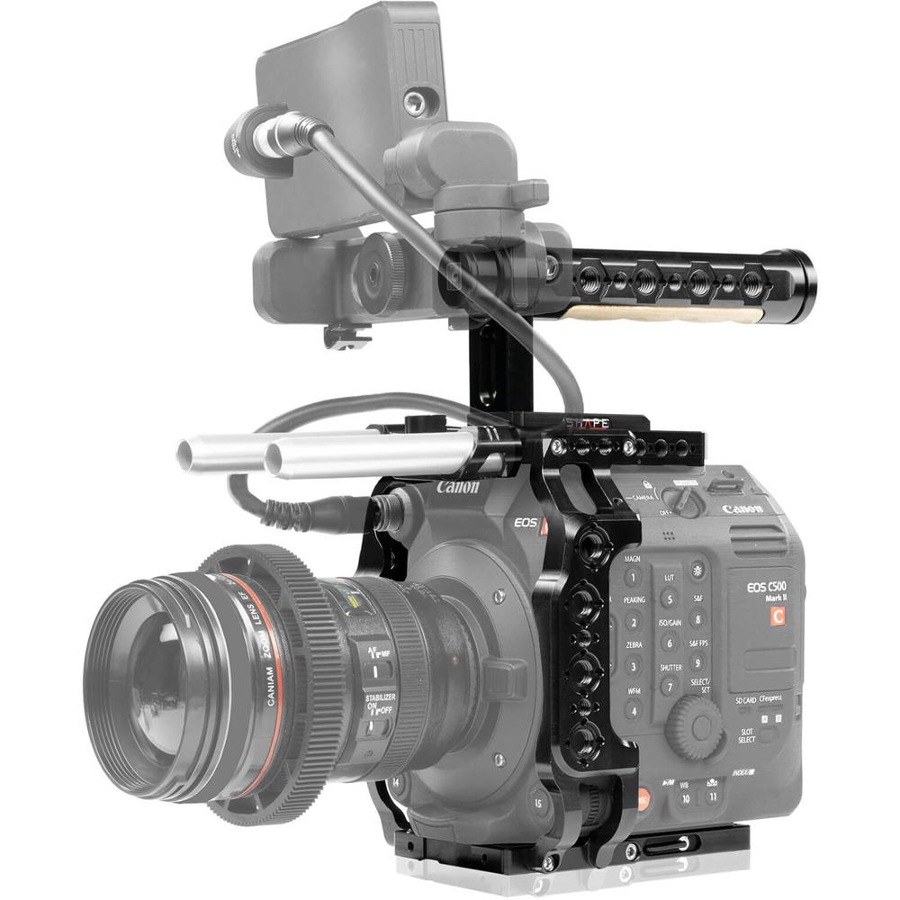 SHAPE Cage y Mango Superior para Canon C500 Mark II y C300 Mark III