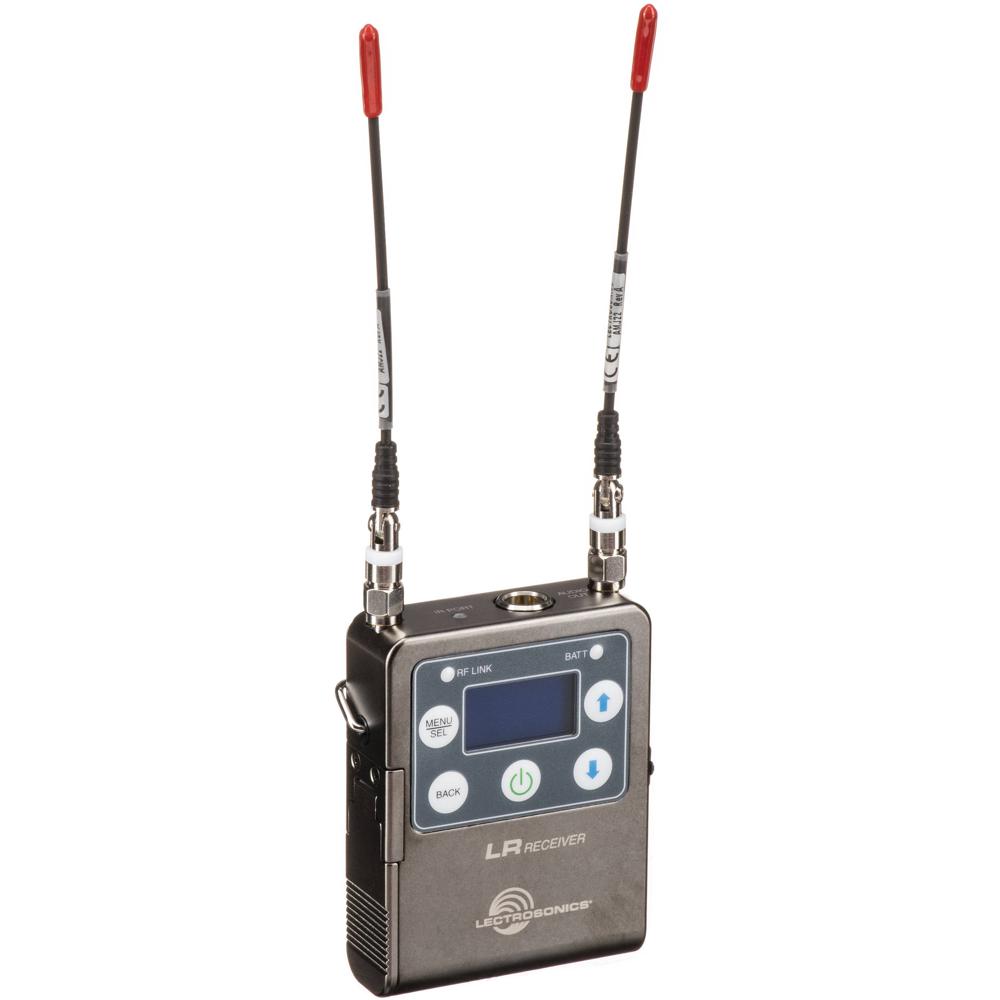 Lectrosonics LR Receptor Inalámbrico de Montaje en Cámara B1 (537 a 607 MHz) - Digital H